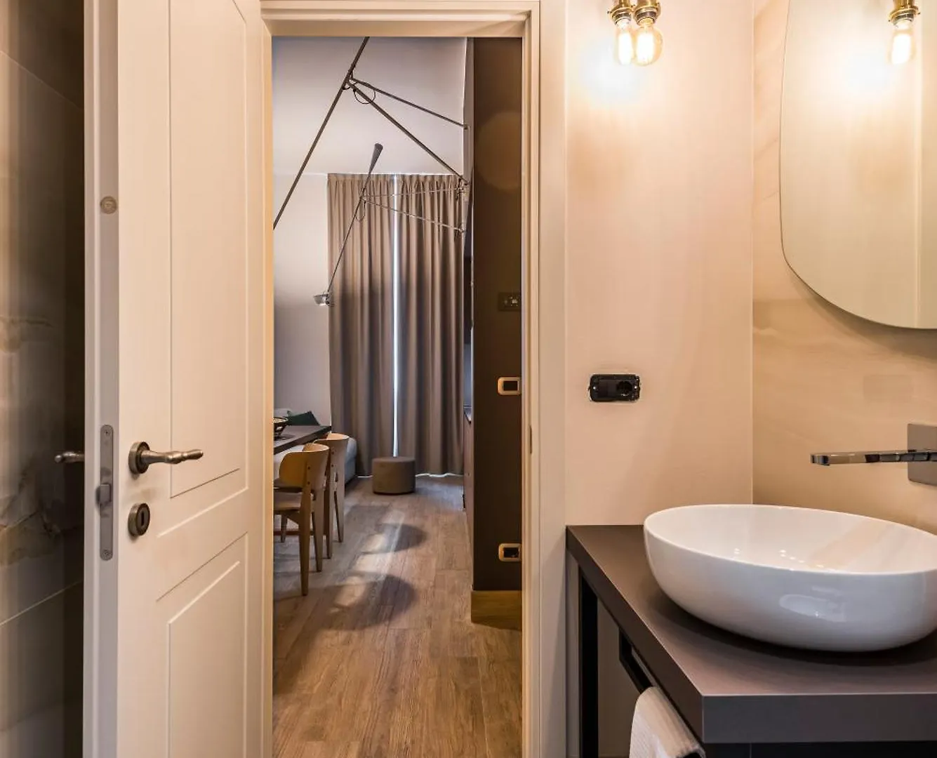Eco Chic Room With Sofa Bed And Kitchen By Design Club Collection Bologna